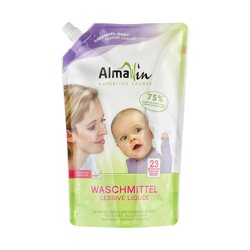 БИО Течен перилен препарат за бебешки дрехи AlmaWin 1,5л.