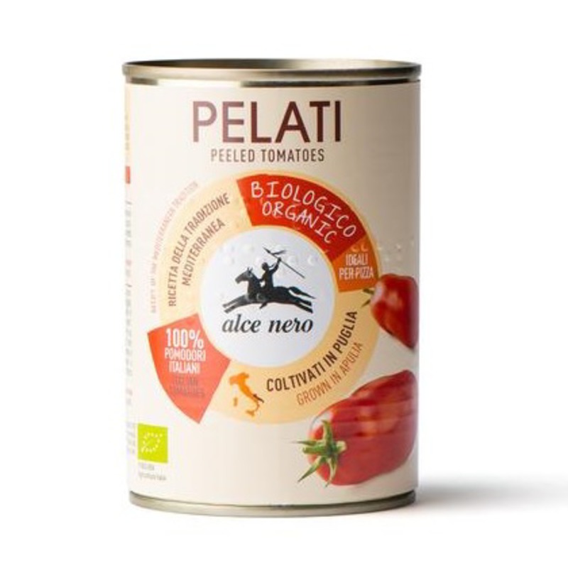 БИО Белени домати в консерва Alce Nero 400 гр.