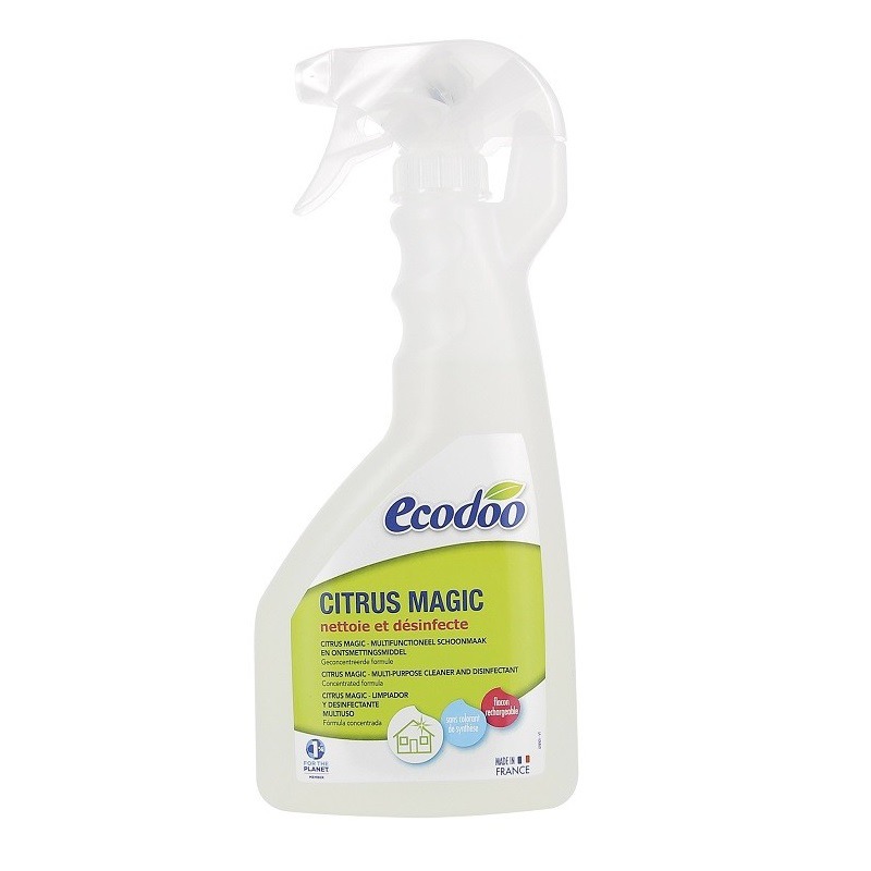 БИО Многофункционален почистващ препарат Цитрус - спрей Ecodoo 500 мл.