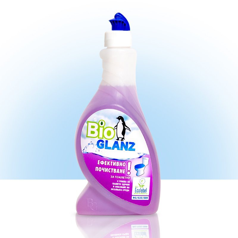 ЕКО Препарат за почистване на тоалетни BioGlanz 500 мл.
